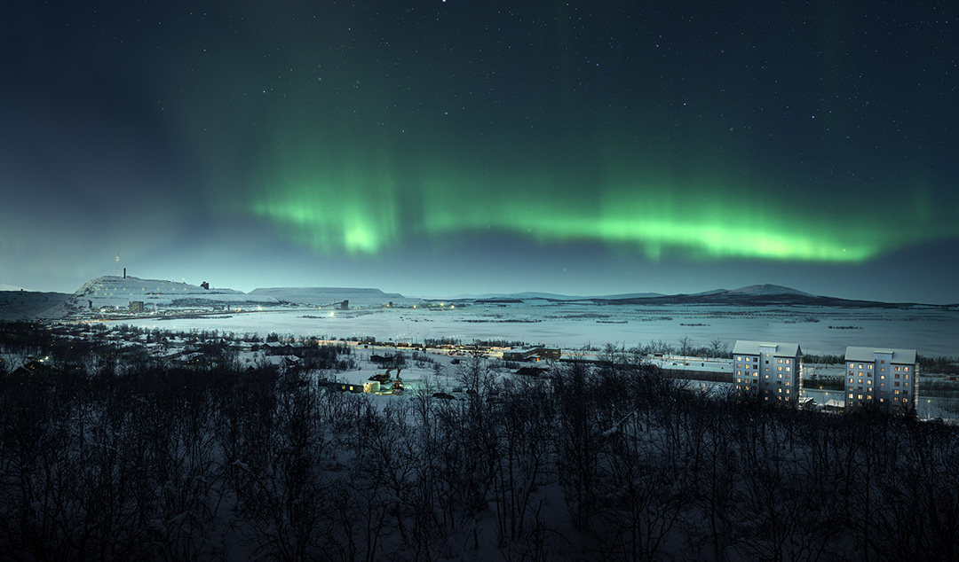 Kiruna - norrskön